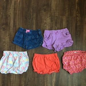 9 month shorts bundle